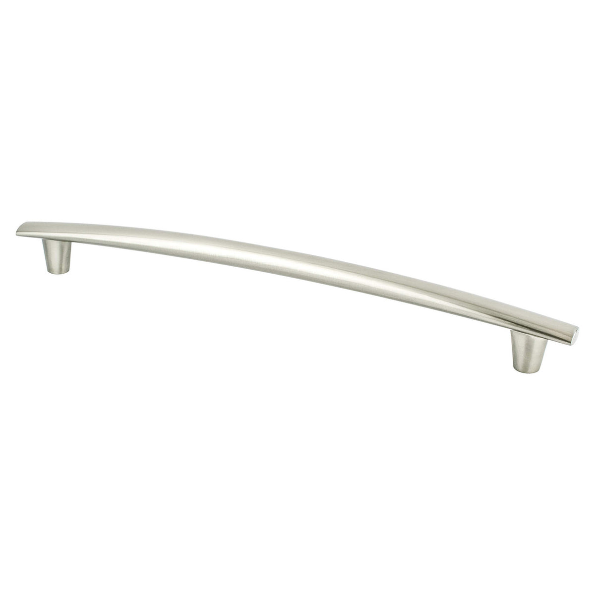 Berenson 2306-4BPN: 256mm cc Meadow Cabinet Pull - Brushed Nickel