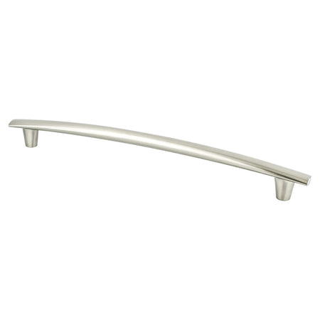 Berenson 2306-4BPN: 256mm cc Meadow Cabinet Pull - Brushed Nickel