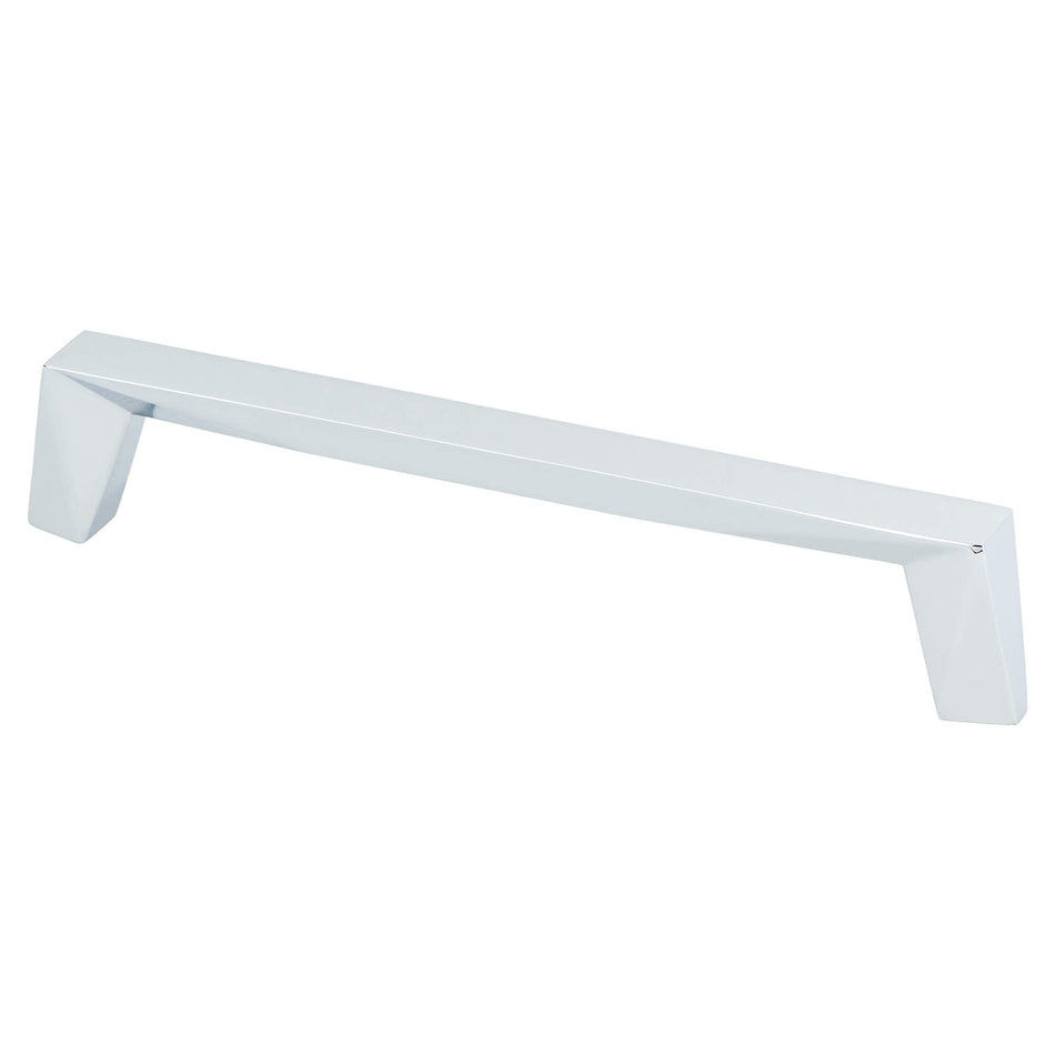 Berenson 2316-1026: 160mm cc Swagger Cabinet Pull - Polished Chrome