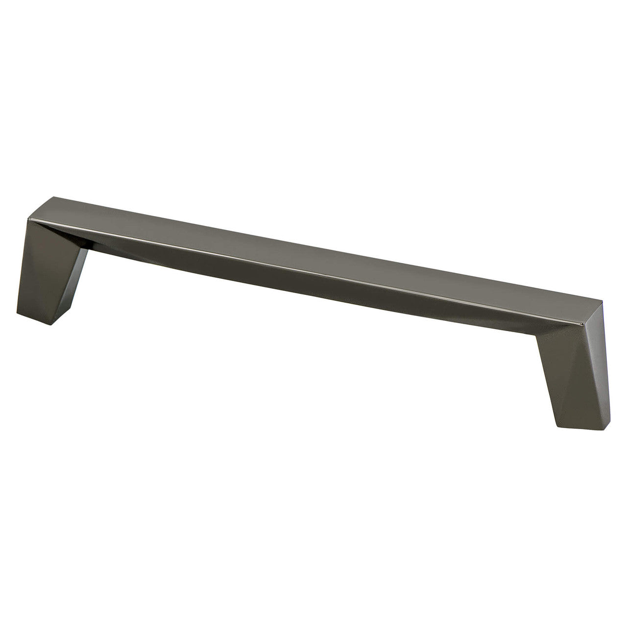Berenson 2317-1098: 160mm cc Swagger Cabinet Pull - Black Nickel