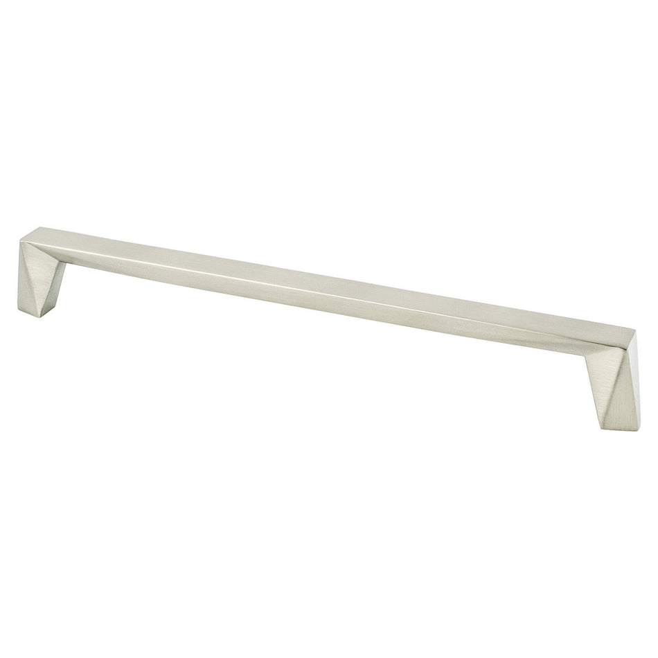 Berenson 2318-1BPN: 224mm cc Swagger Cabinet Pull - Brushed Nickel