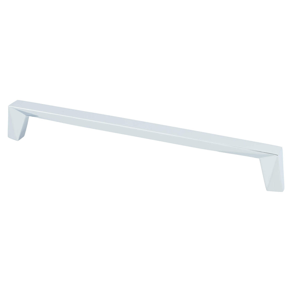 Berenson 2319-1026: 224mm cc Swagger Cabinet Pull - Polished Chrome