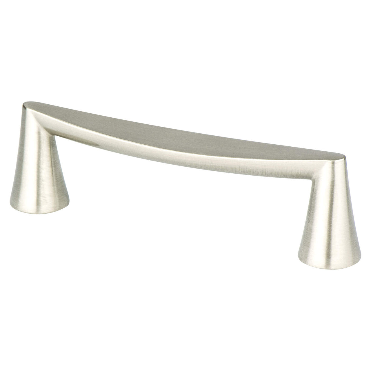 Berenson 2339-1BPN: 96mm cc Domestic Bliss Cabinet Pull - Brushed Nickel