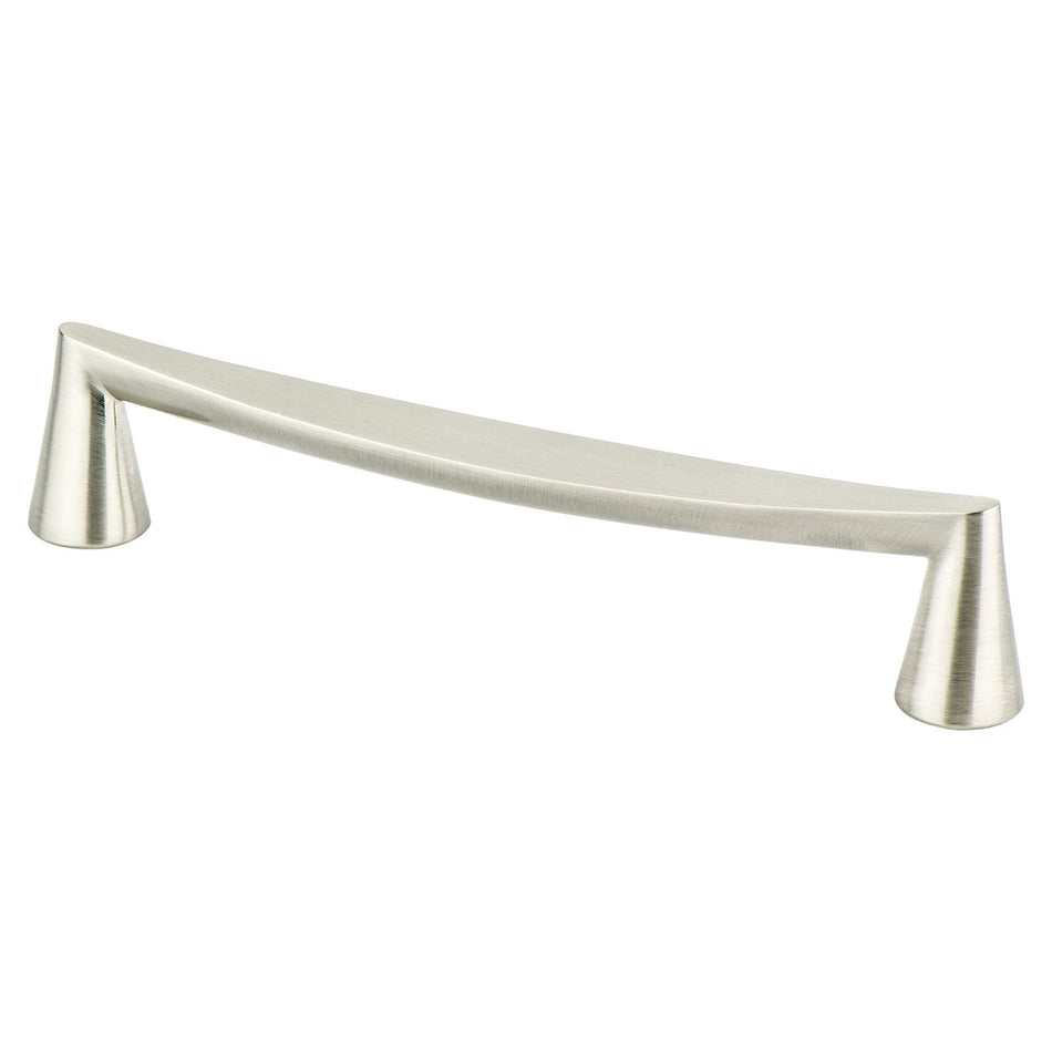 Berenson 2348-1BPN: 160mm cc Domestic Bliss Cabinet Pull - Brushed Nickel