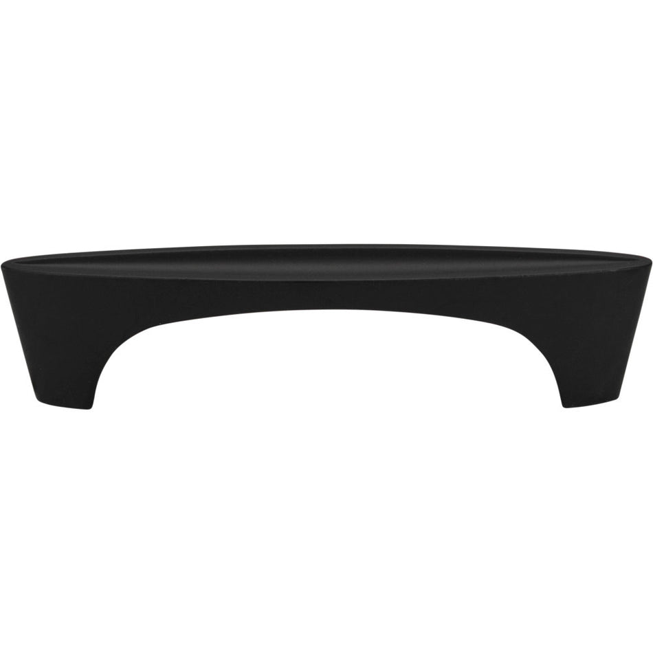 Atlas 235-BL: 4" cc Dap Cabinet Pull - Matte Black