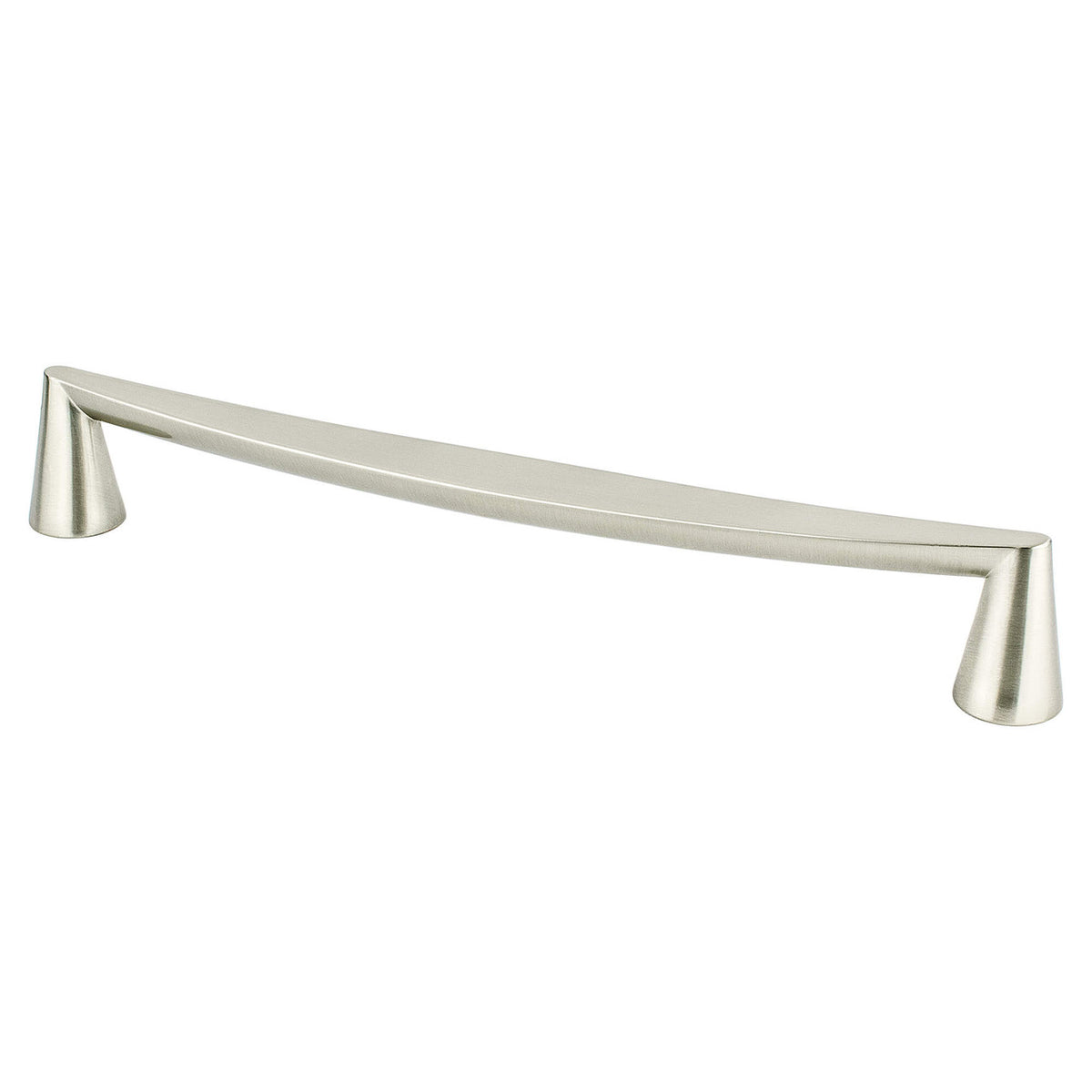 Berenson 2352-1BPN: 224mm cc Domestic Bliss Cabinet Pull - Brushed Nickel