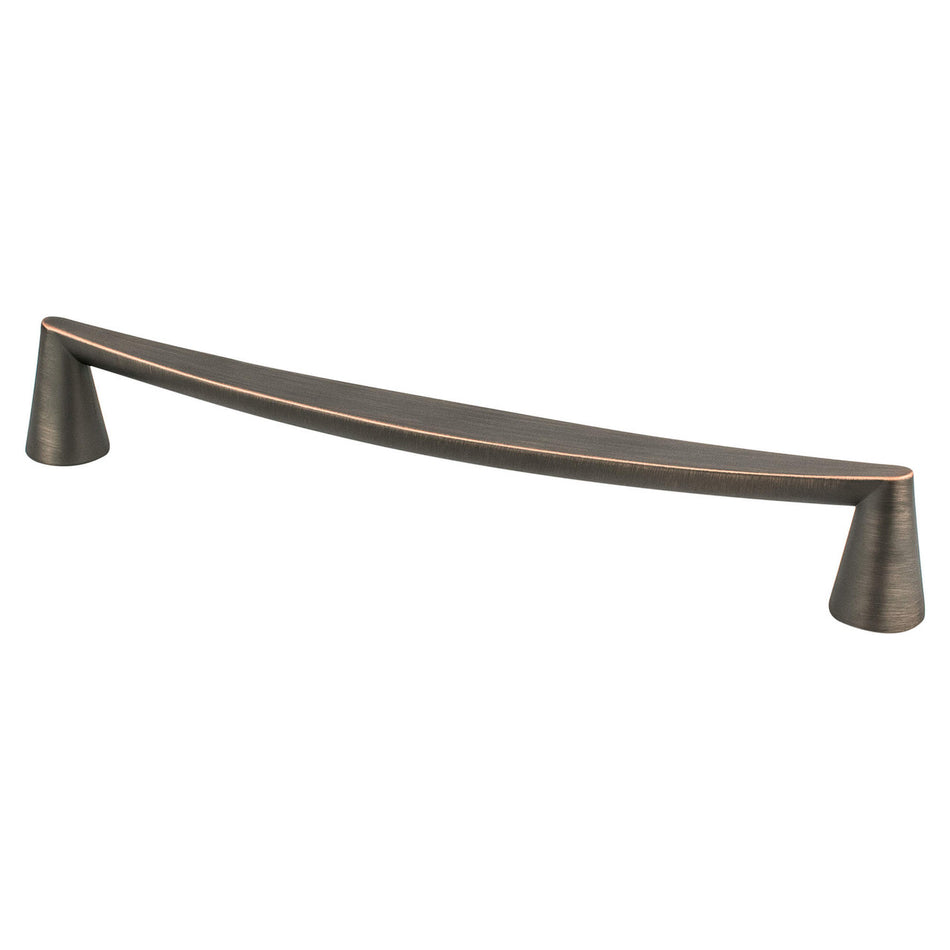 Berenson 2353-10VB: 224mm cc Domestic Bliss Cabinet Pull - Verona Bronze
