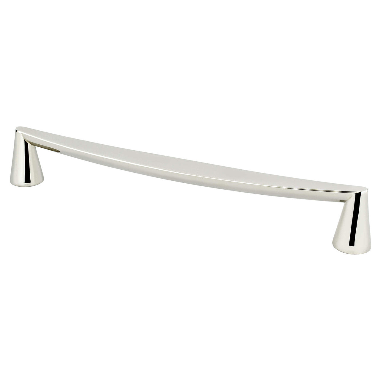 Berenson 2354-1014: 224mm cc Domestic Bliss Cabinet Pull - Polished Nickel