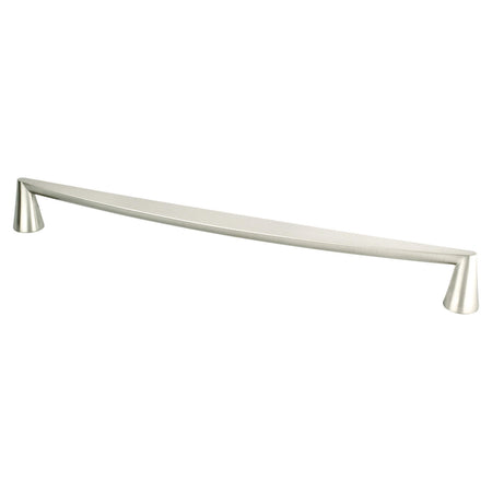 Berenson 2356-1BPN: 320mm cc Domestic Bliss Cabinet Pull - Brushed Nickel