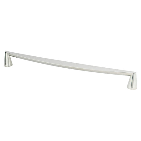 Berenson 2358-1014: 320mm cc Domestic Bliss Cabinet Pull - Polished Nickel