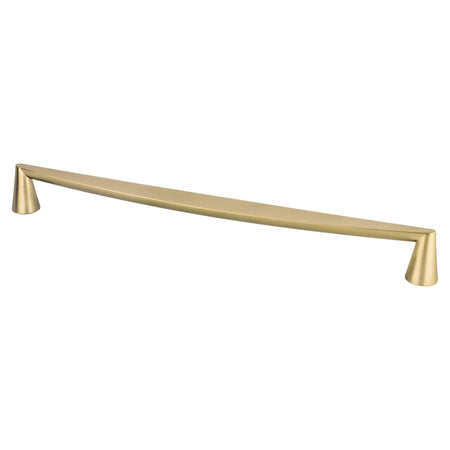 Berenson 2359-1MDB: 320mm cc Domestic Bliss Cabinet Pull - Modern Brushed Gold