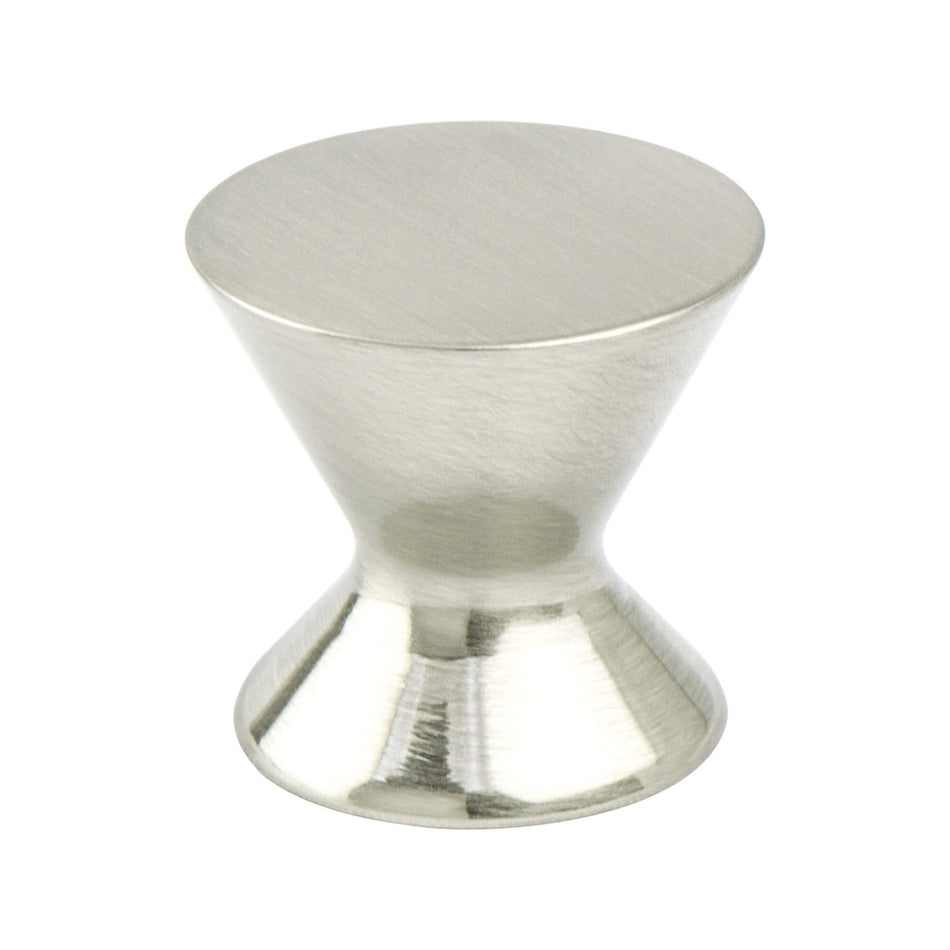 Berenson 2360-1BPN: 1-3/16" Domestic Bliss Cabinet Knob - Brushed Nickel