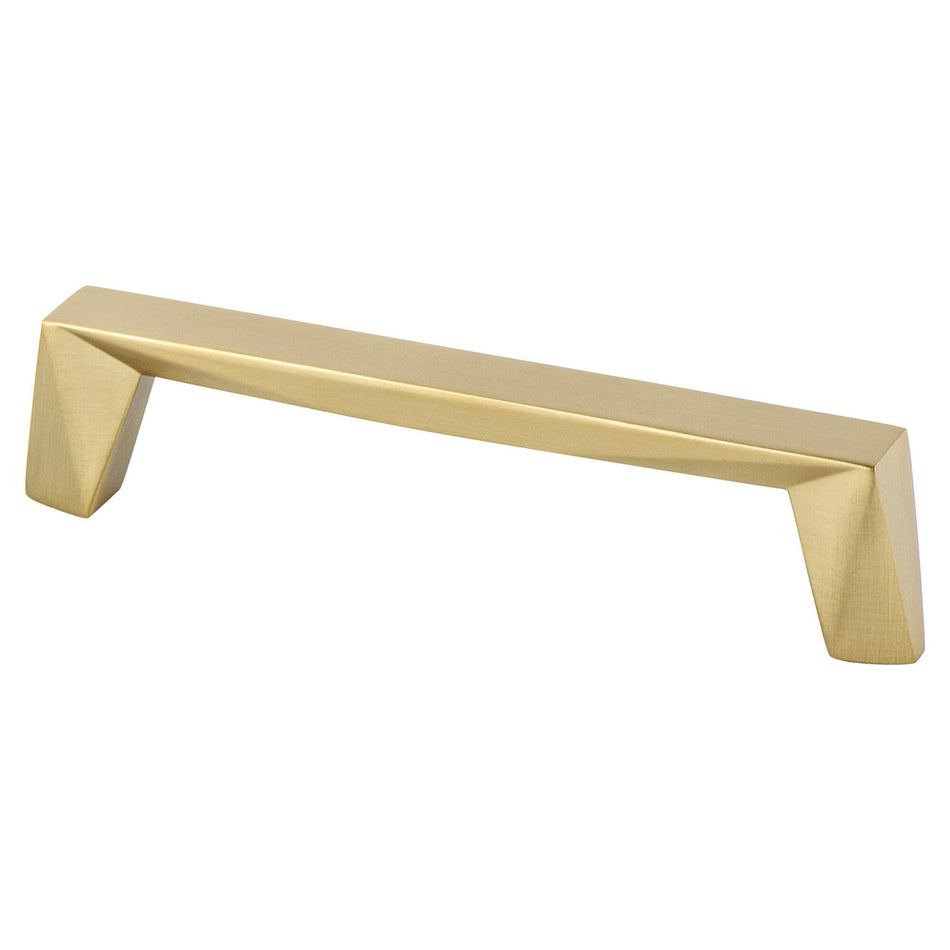 Berenson 2364-1MDB: 128mm cc Swagger Cabinet Pull - Modern Brushed Gold