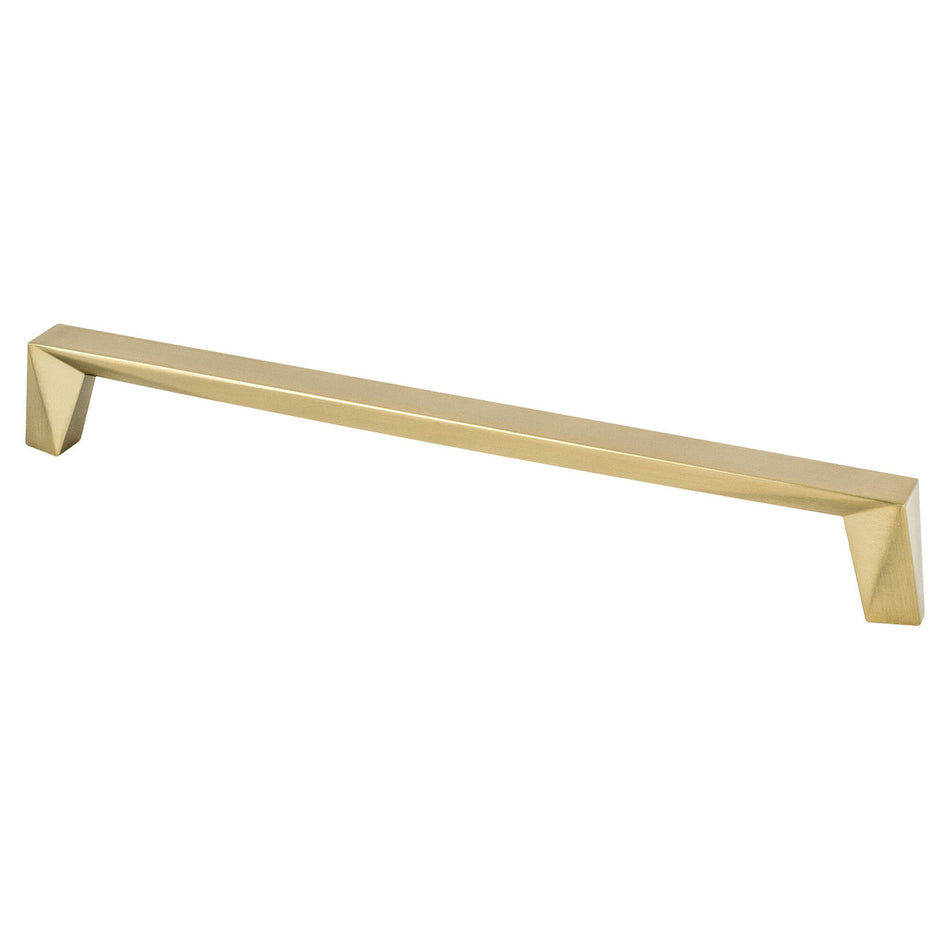 Berenson 2366-1MDB: 224mm cc Swagger Cabinet Pull - Modern Brushed Gold