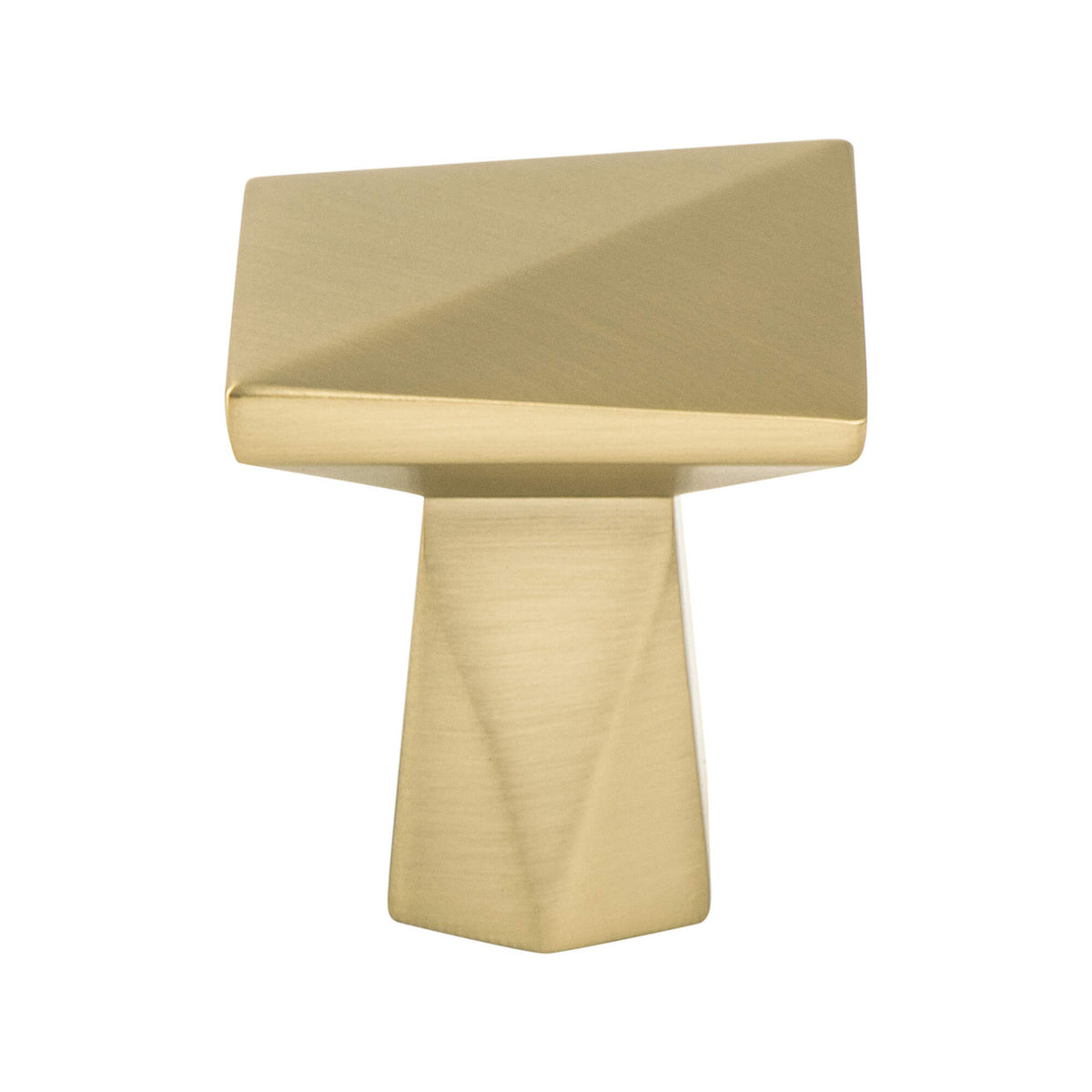 Berenson 2368-1MDB: 1-3/16" Swagger Cabinet Knob - Modern Brushed Gold