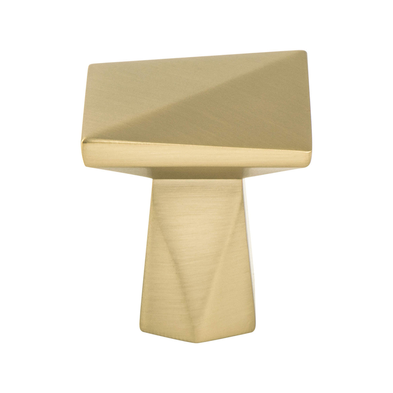 Berenson 2368-1MDB: 1-3/16" Swagger Cabinet Knob - Modern Brushed Gold