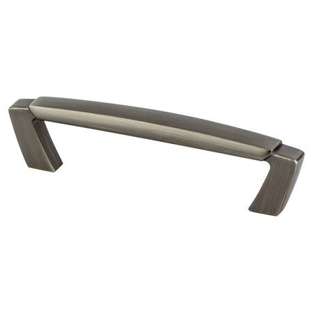 Berenson 2369-1VTN: 96mm cc Vested Interest Cabinet Pull - Vintage Nickel