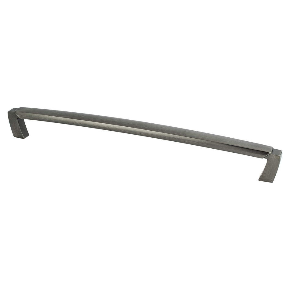 Berenson 2373-1VTN: 12" cc Vested Interest Appliance Pull - Vintage Nickel