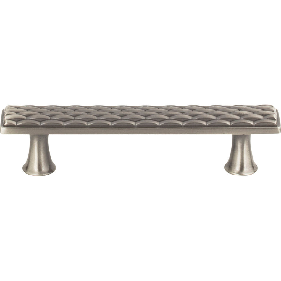 Atlas 238-BRN: 3" cc Mandalay Cabinet Pull in Brushed Nickel
