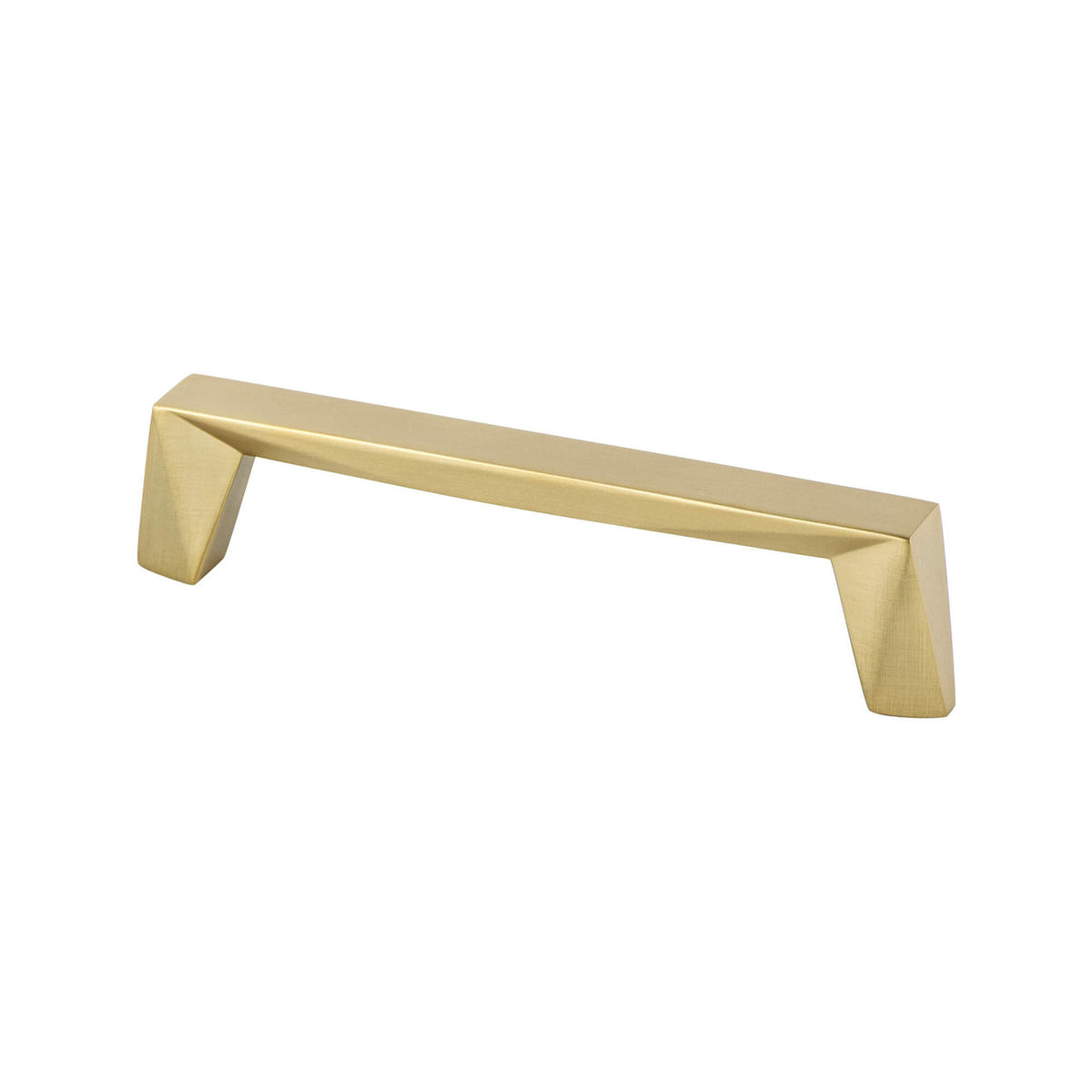 Berenson 2387-1MDB: 96mm cc Swagger Cabinet Pull - Modern Brushed Gold