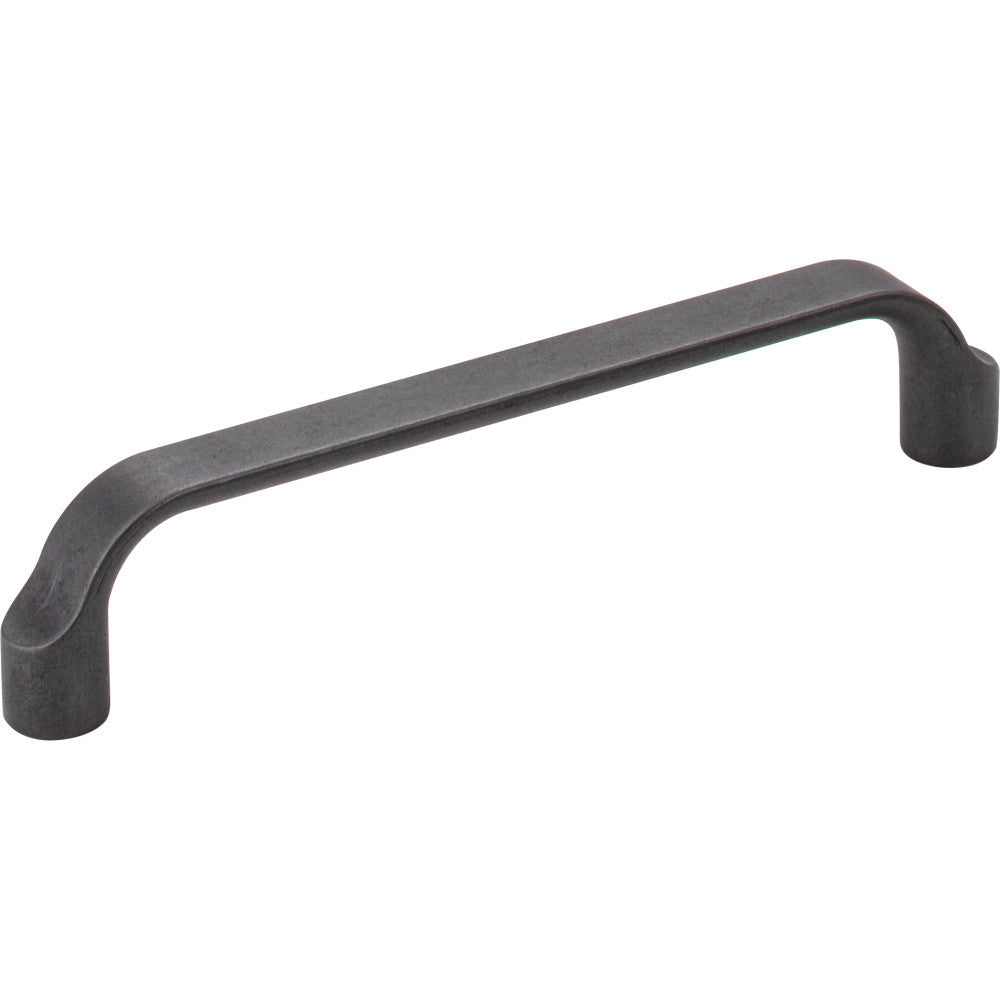 Elements 239-128DACM: 128 mm cc Brenton Flat Bar Cabinet Pull - Gun Metal