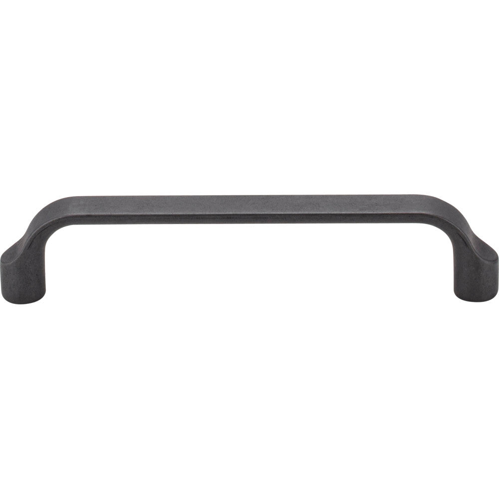 Elements 239-128DACM: 128 mm cc Brenton Flat Bar Cabinet Pull - Gun Metal