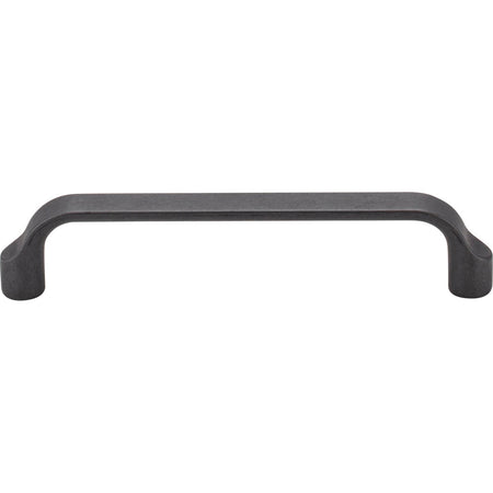 Elements 239-128DACM: 128 mm cc Brenton Flat Bar Cabinet Pull - Gun Metal