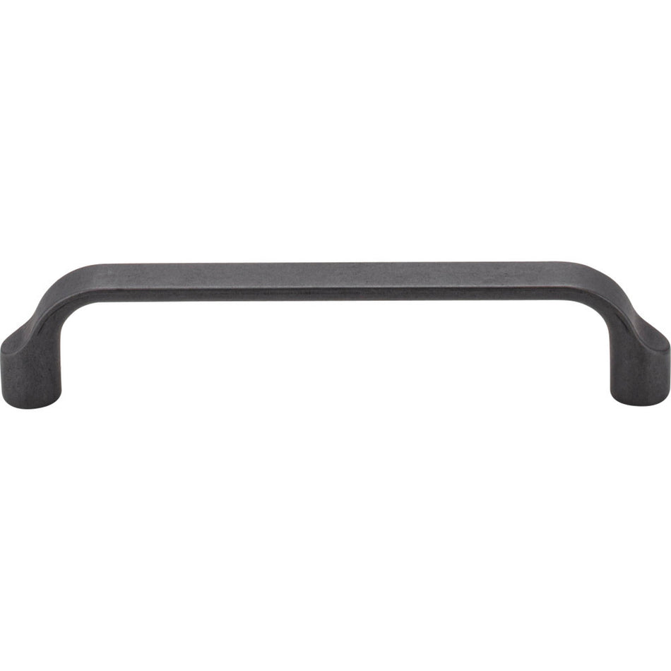 Elements 239-128DACM: 128 mm cc Brenton Flat Bar Cabinet Pull - Gun Metal