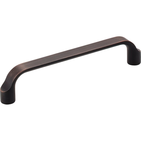 Elements 239-128DBAC: 128 mm cc Brenton Flat Bar Cabinet Pull - Brushed Oil Rubbed Bronze