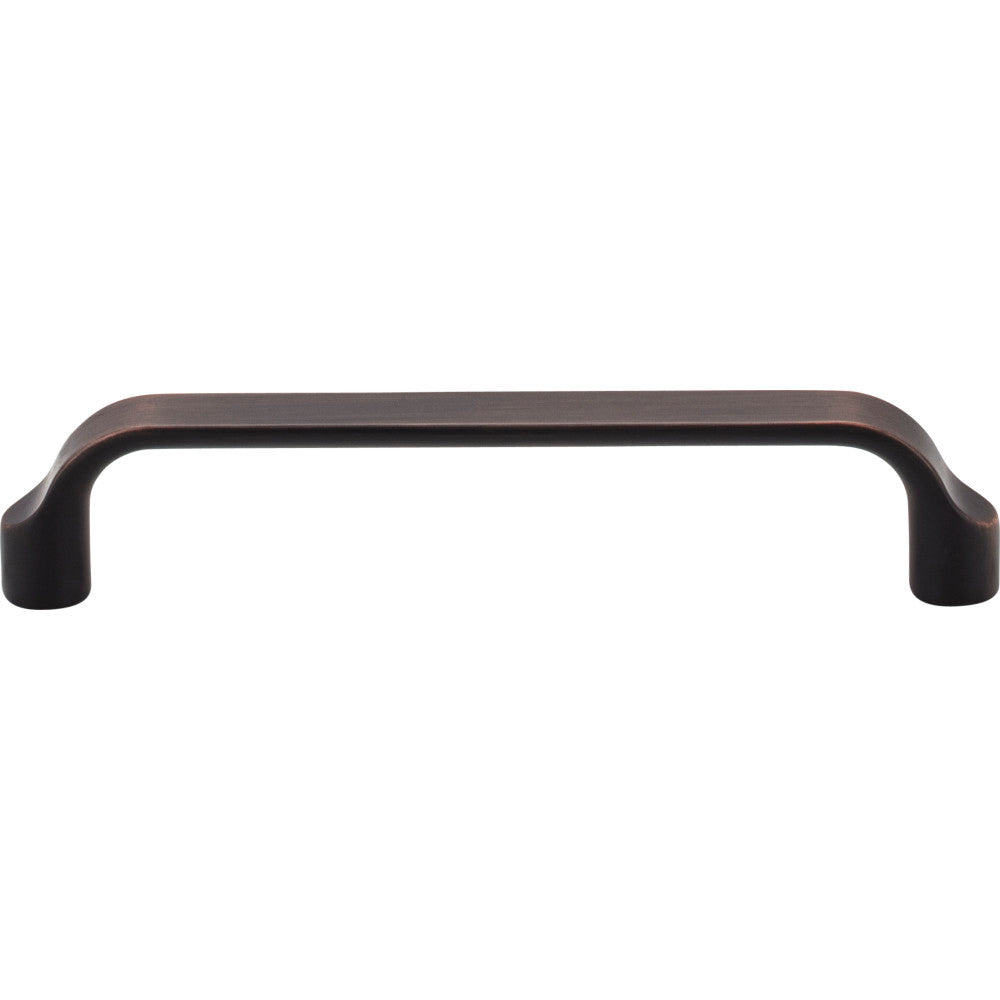 Elements 239-128DBAC: 128 mm cc Brenton Flat Bar Cabinet Pull - Brushed Oil Rubbed Bronze