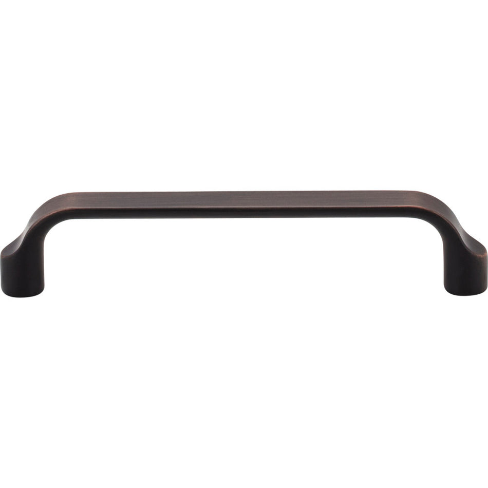 Elements 239-128DBAC: 128 mm cc Brenton Flat Bar Cabinet Pull - Brushed Oil Rubbed Bronze