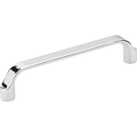 Elements 239-128PC: 128 mm cc Brenton Flat Bar Cabinet Pull - Polished Chrome