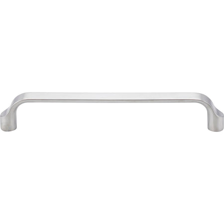 Elements 239-160BC: 160 mm cc Brenton Flat Bar Cabinet Pull - Brushed Chrome