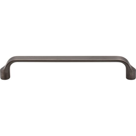 Elements 239-160BNBDL: 160 mm cc Brenton Flat Bar Cabinet Pull - Brushed Pewter