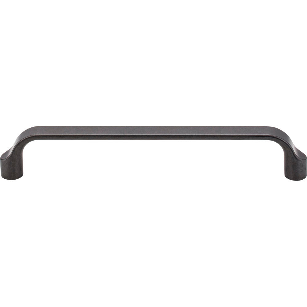 Elements 239-160DACM: 160 mm cc Brenton Flat Bar Cabinet Pull - Gun Metal