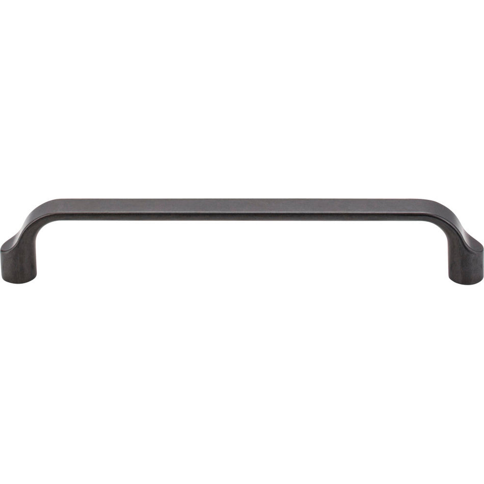 Elements 239-160DACM: 160 mm cc Brenton Flat Bar Cabinet Pull - Gun Metal