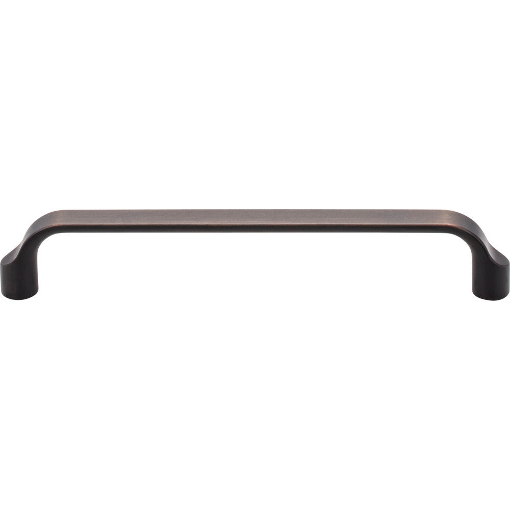 Elements 239-160DBAC: 160 mm cc Brenton Flat Bar Cabinet Pull - Brushed Oil Rubbed Bronze