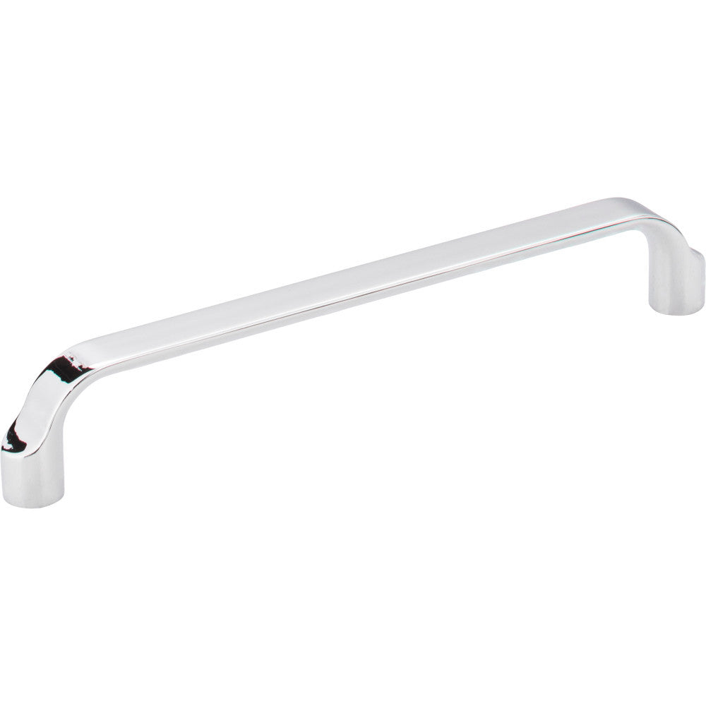 Elements 239-160PC: 160 mm cc Brenton Flat Bar Cabinet Pull - Polished Chrome