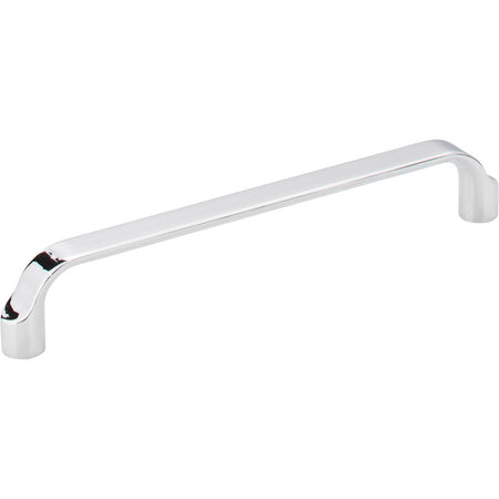 Elements 239-160PC: 160 mm cc Brenton Flat Bar Cabinet Pull - Polished Chrome