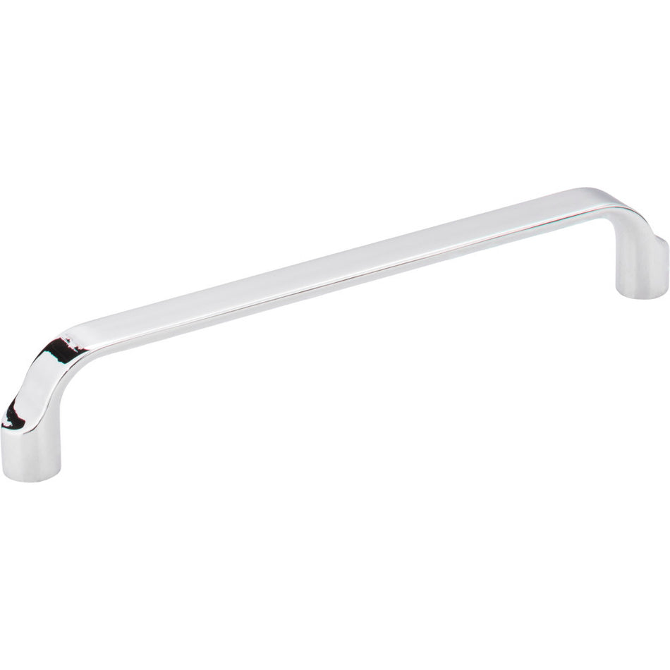 Elements 239-160PC: 160 mm cc Brenton Flat Bar Cabinet Pull - Polished Chrome