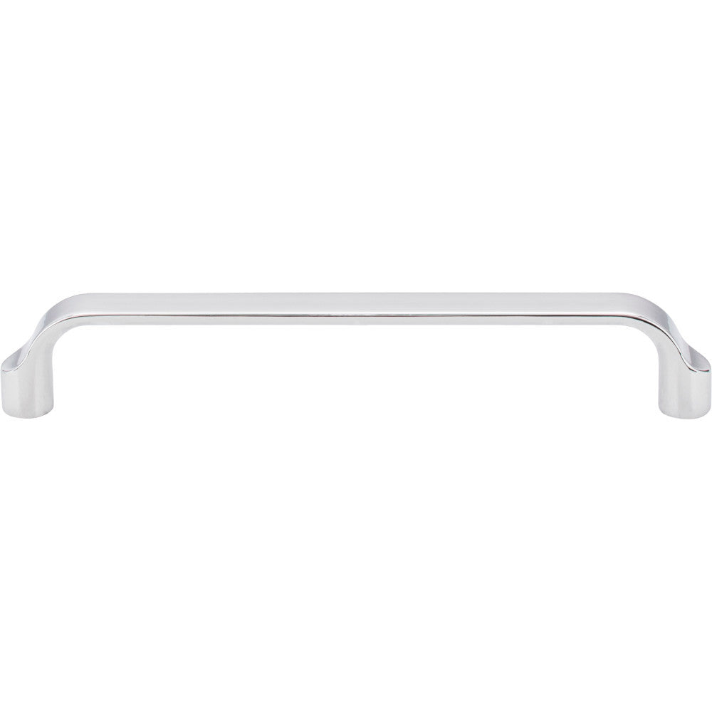 Elements 239-160PC: 160 mm cc Brenton Flat Bar Cabinet Pull - Polished Chrome