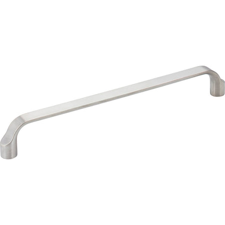 Elements 239-192BC: 192 mm cc Brenton Flat Bar Cabinet Pull - Brushed Chrome