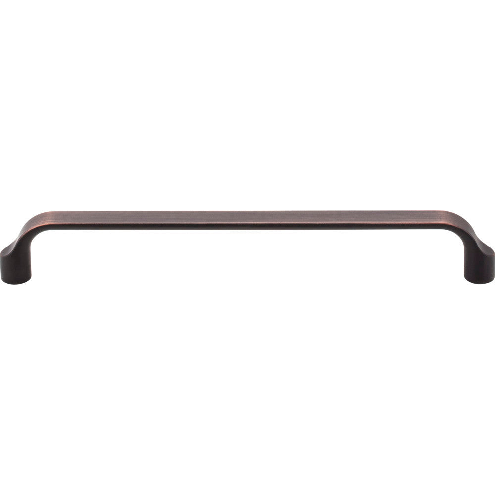 Elements 239-192DBAC: 192 mm cc Brenton Flat Bar Cabinet Pull - Brushed Oil Rubbed Bronze