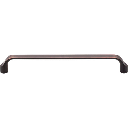 Elements 239-192DBAC: 192 mm cc Brenton Flat Bar Cabinet Pull - Brushed Oil Rubbed Bronze
