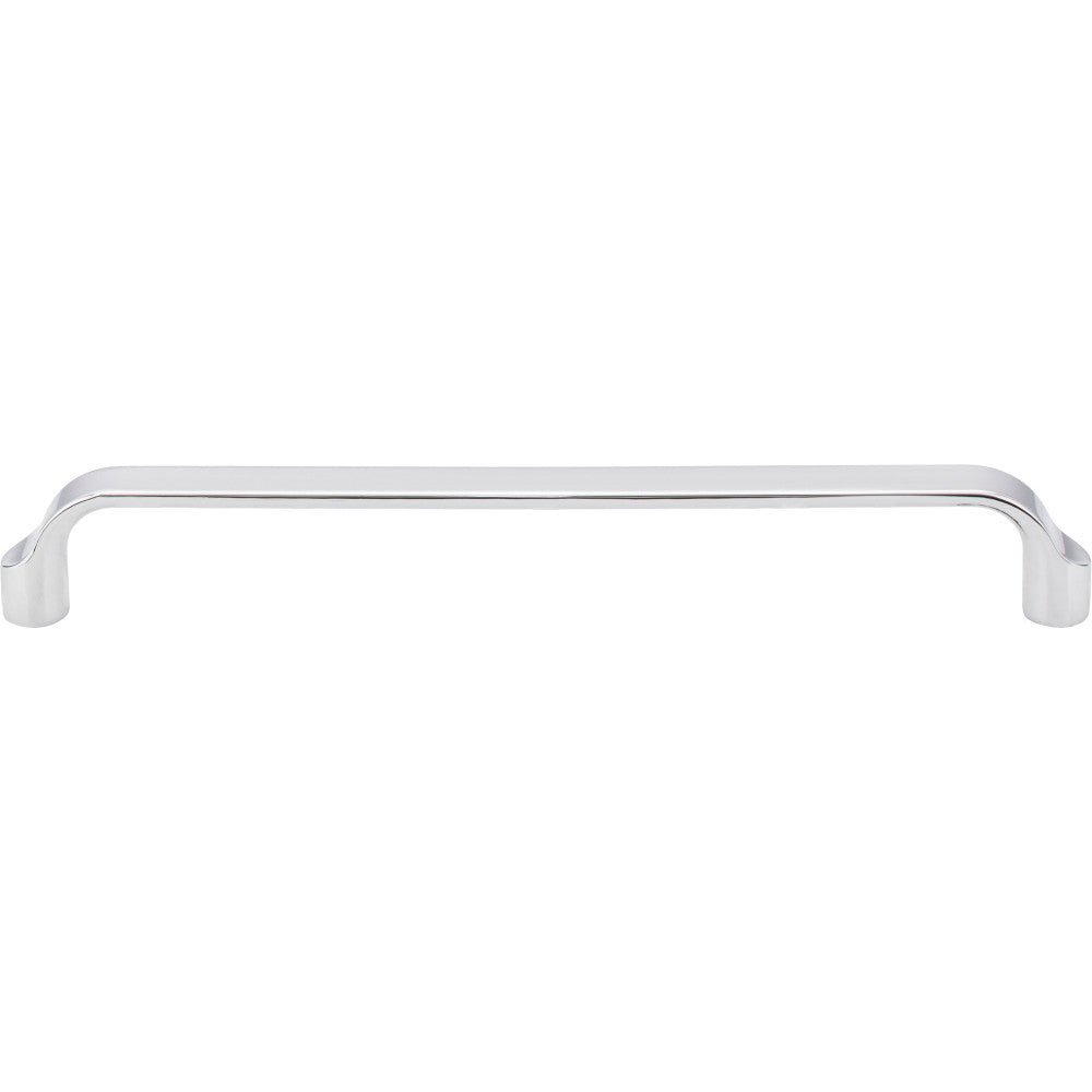 Elements 239-192PC: 192 mm cc Brenton Flat Bar Cabinet Pull - Polished Chrome