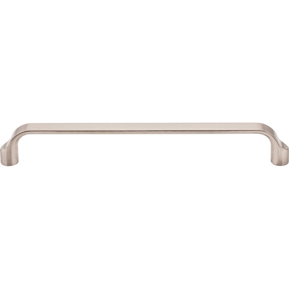 Elements 239-192SN: 192 mm cc Brenton Flat Bar Cabinet Pull - Satin Nickel