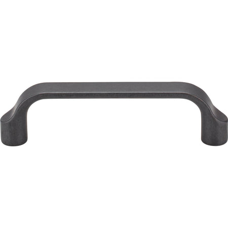 Elements 239-96DACM: 96 mm cc Brenton Flat Bar Cabinet Pull - Gun Metal