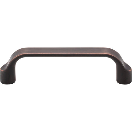 Elements 239-96DBAC: 96 mm cc Brenton Flat Bar Cabinet Pull - Brushed Oil Rubbed Bronze