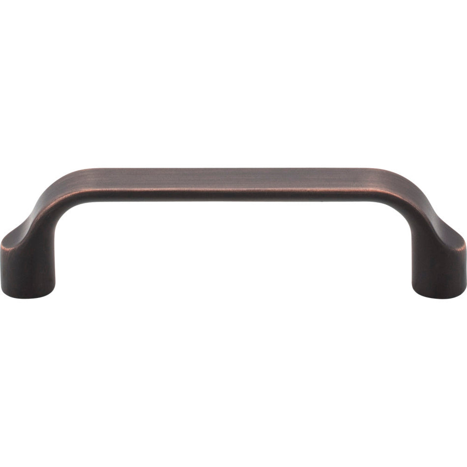 Elements 239-96DBAC: 96 mm cc Brenton Flat Bar Cabinet Pull - Brushed Oil Rubbed Bronze