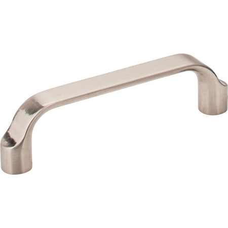 Elements 239-96SN: 96 mm cc Brenton Flat Bar Cabinet Pull - Satin Nickel